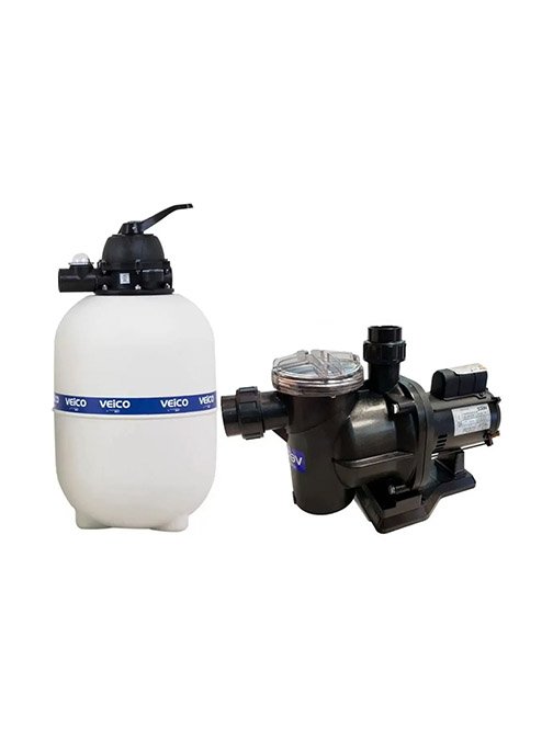 Kit filtro + Bomba para piscina